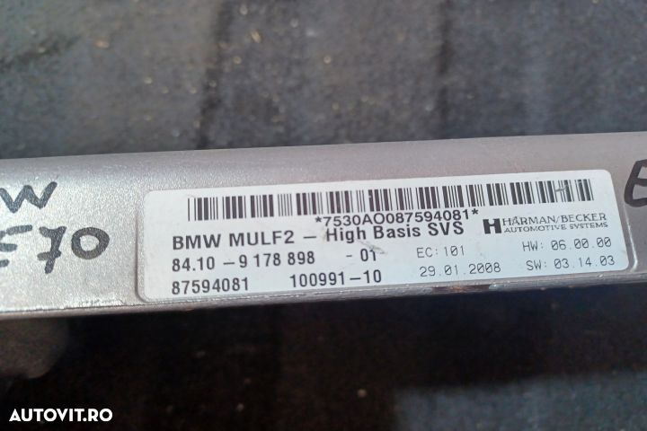 Modul Bluetooth 9178898 9178898 BMW X5 E70 [2006 - 2010] Crossover xD - 5