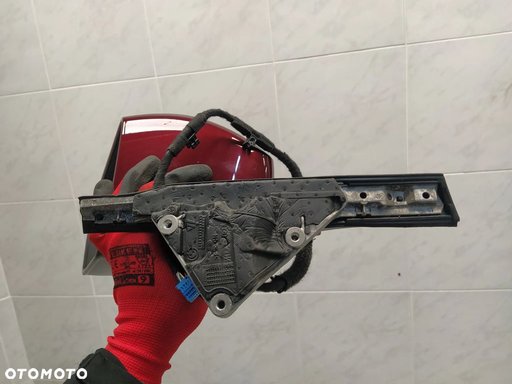 BMW IX I20 LUSTERKO ZEWNĘTRZNE LEWE ASFERYCZNE ASYSTENT 9+6 PIN KOMPLETNE UK ORYGINAŁ - 4