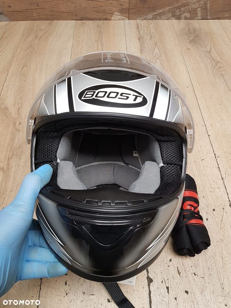 Kask motocyklowy Boost rozmiar M - 10