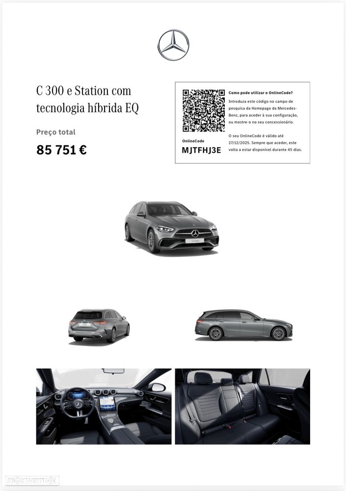 Mercedes-Benz C 300 e 9G-TRONIC Edition AMG Line - 38