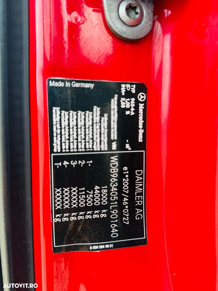 Mercedes Benz actros 1843 - 16