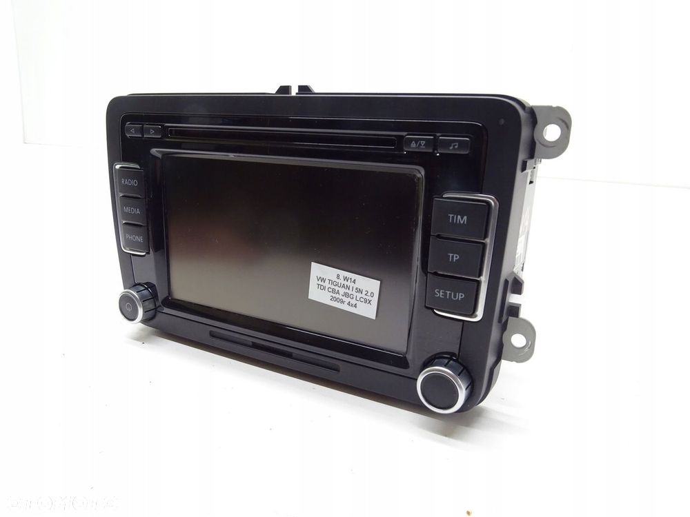 RADIO CD NAVI NAVIGACJA 3C8035195 VW SCIROCCO III TIGUAN 5N GOLF VI - 2