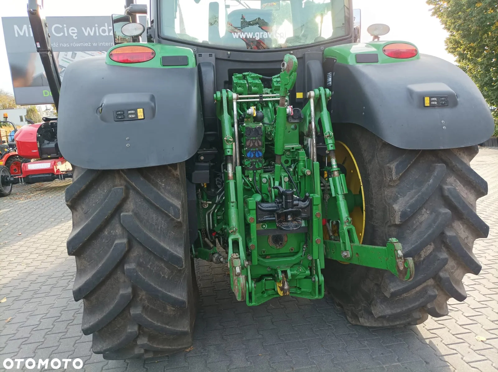 John Deere JD 6215R, 50 km/h, pneumatyka, przedni TUZ, bogata wersja, autentyczny przebieg! - 7