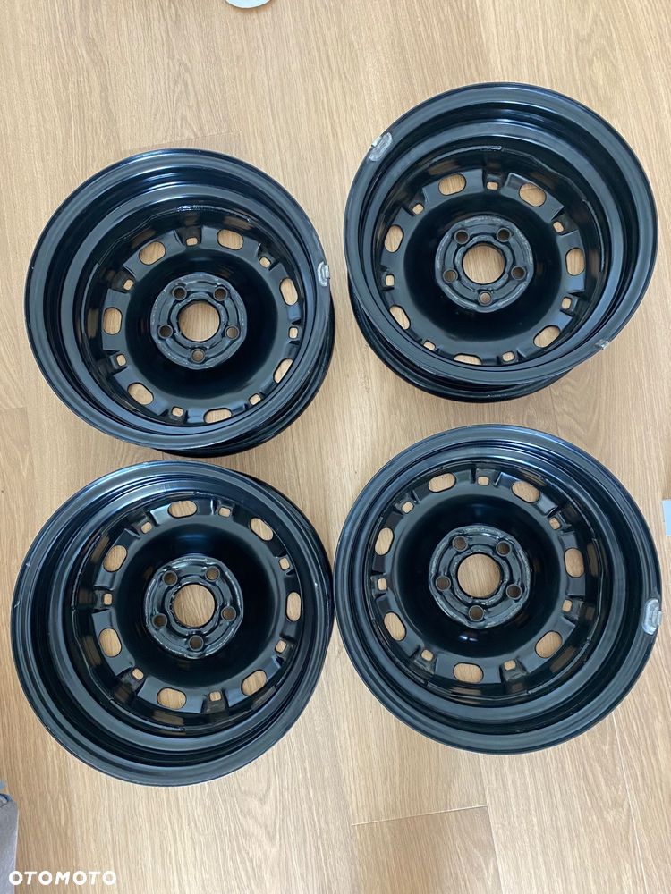 Felgi stalowe MAM r14 oraz opony Hankok 19r 5-6mm - 2