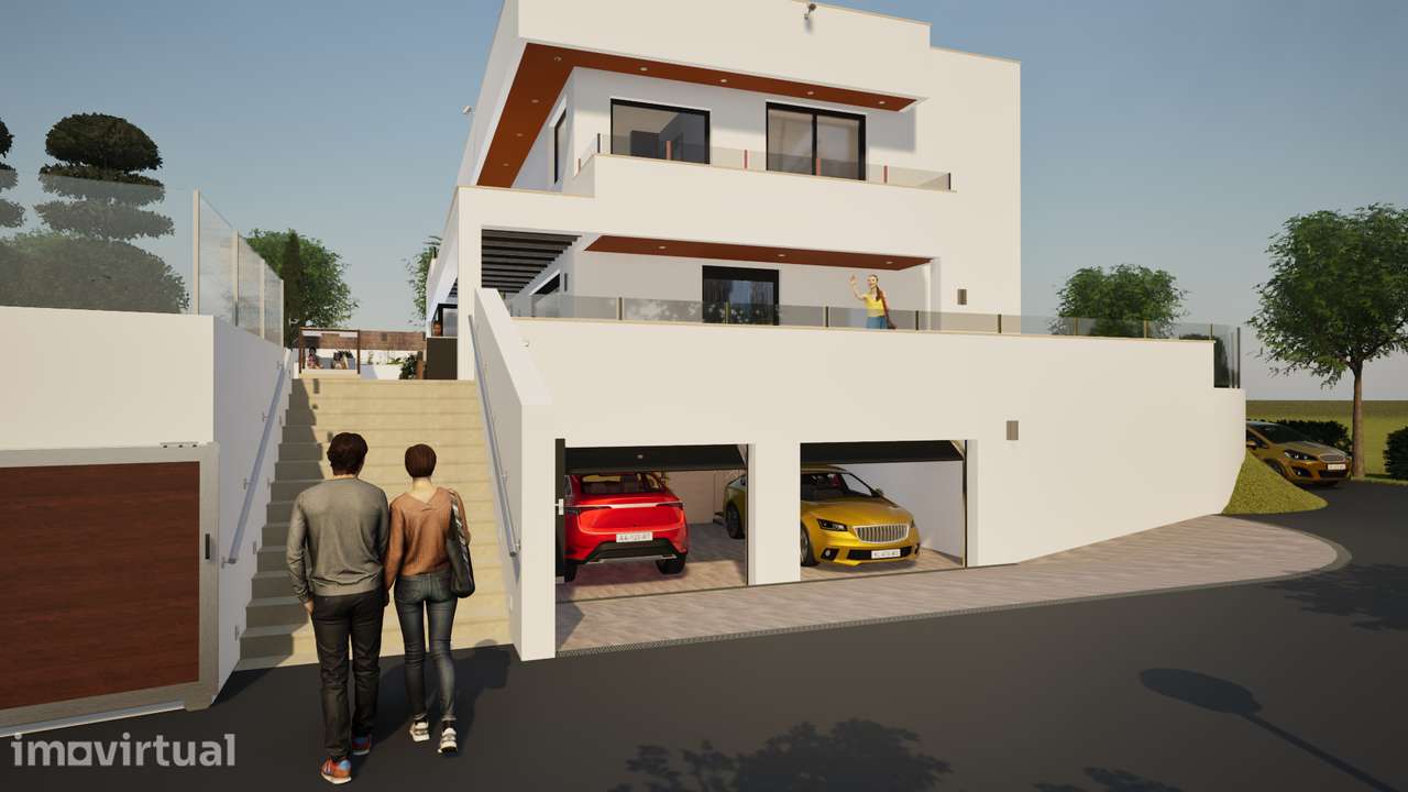 Moradia moderna em construção - Grande imagem: 5/10
