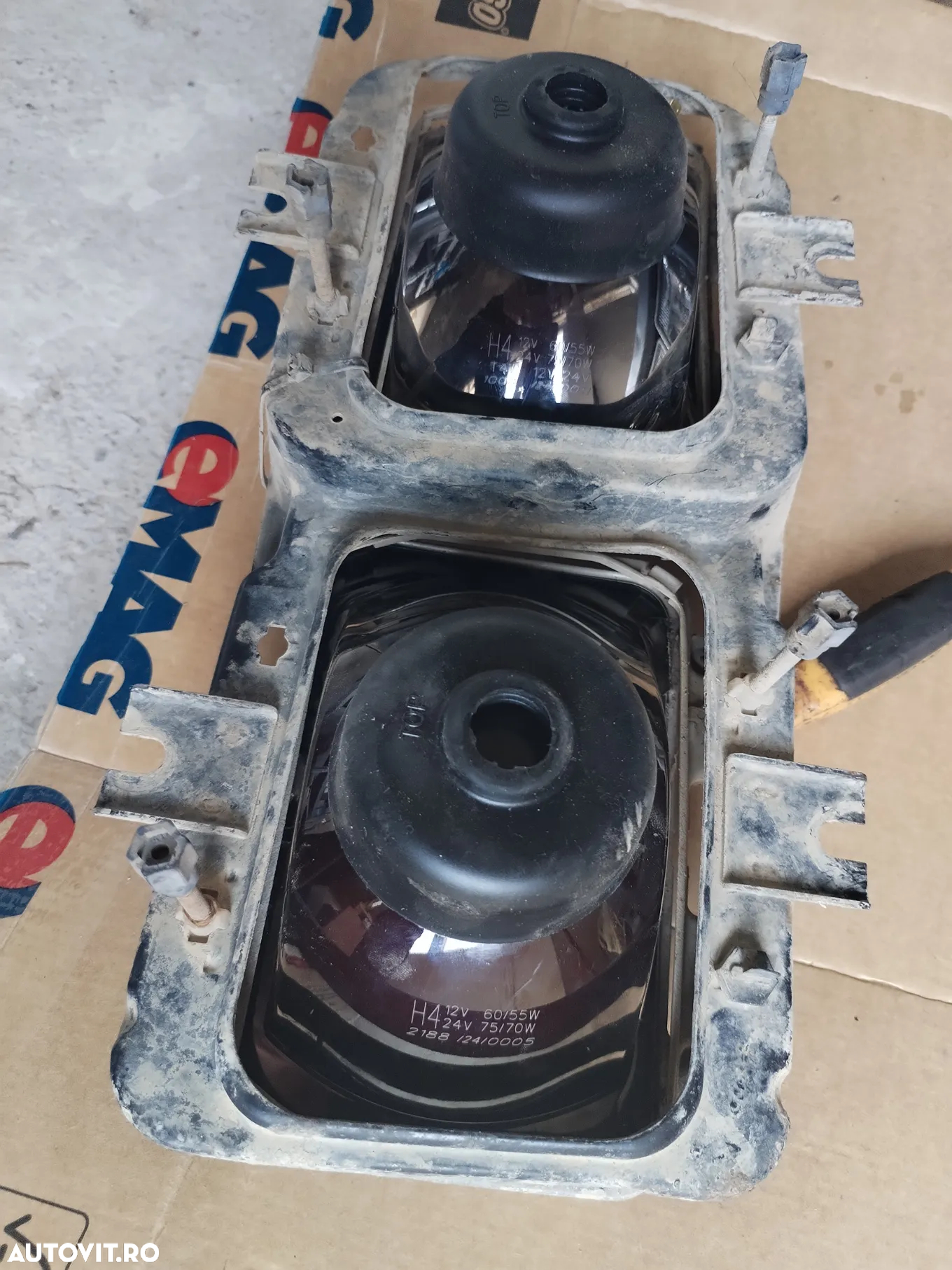 FAR NOU NISSAN ECO-T.100 L35 EBRO L35-08 L35-09 L35-085 FARURI PROIECTOARE PIESE 01500731-2  01500730-2 - 10