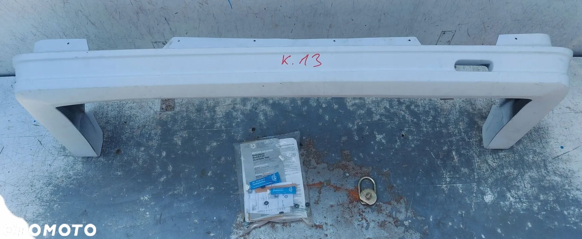 BMW M3 e30 M technik spoiler zderzak tylny tył - 2