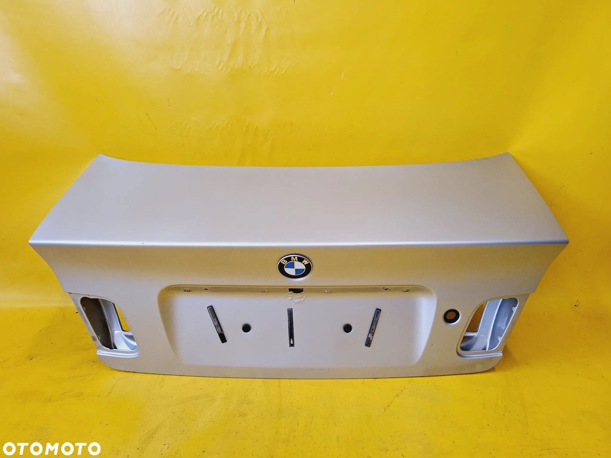 KLAPA TYŁ TYLNA BAGAŻNIKA BMW E46 SEDAN LAK: TITANSILBER METALLIC 354/7 NR77 - 1