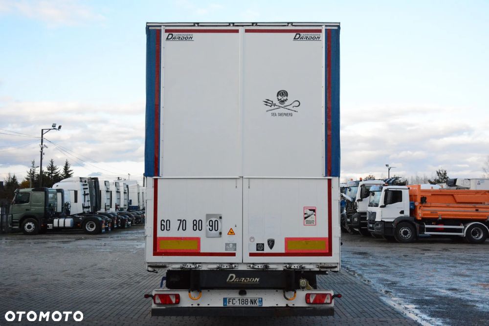 Volvo FH 460 / 2017r / Tandem / Przejazdowy / Mega / 120m3 / Podnoszony dach - 6