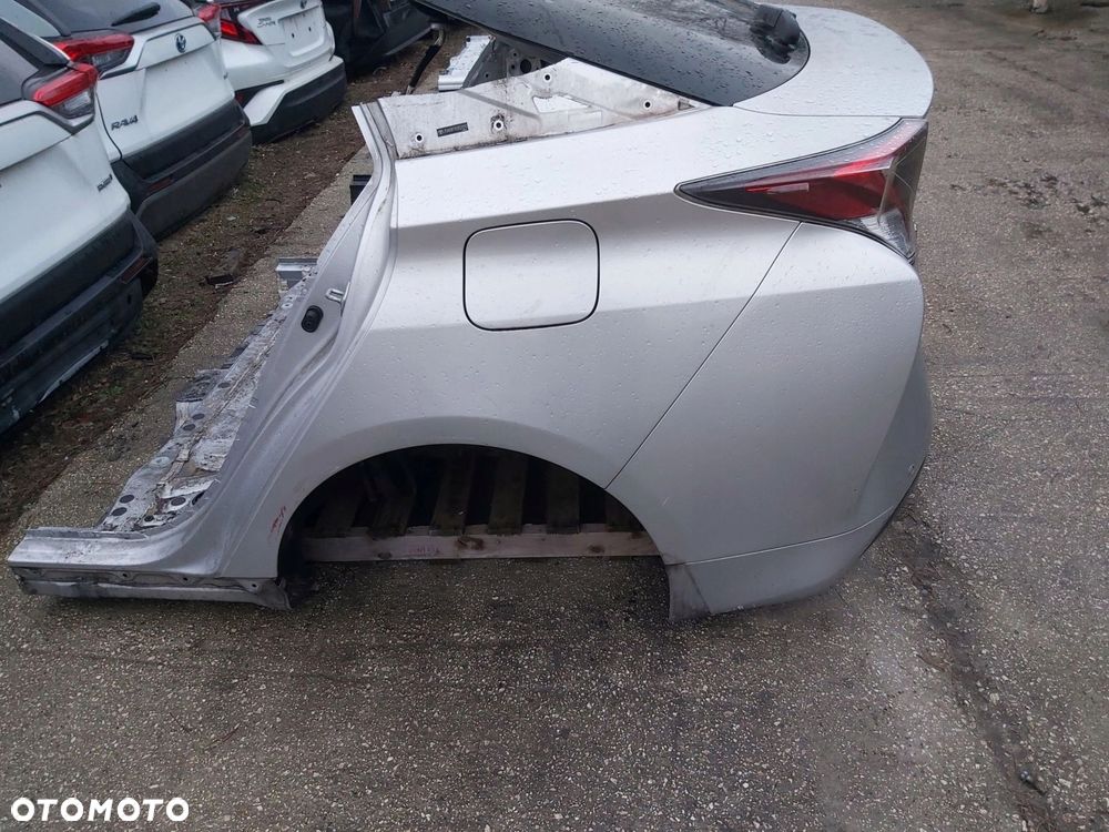 Toyota Prius IV xw50 klapa zderzak błotnik tył lewy prawy pas tylny lampa - 3