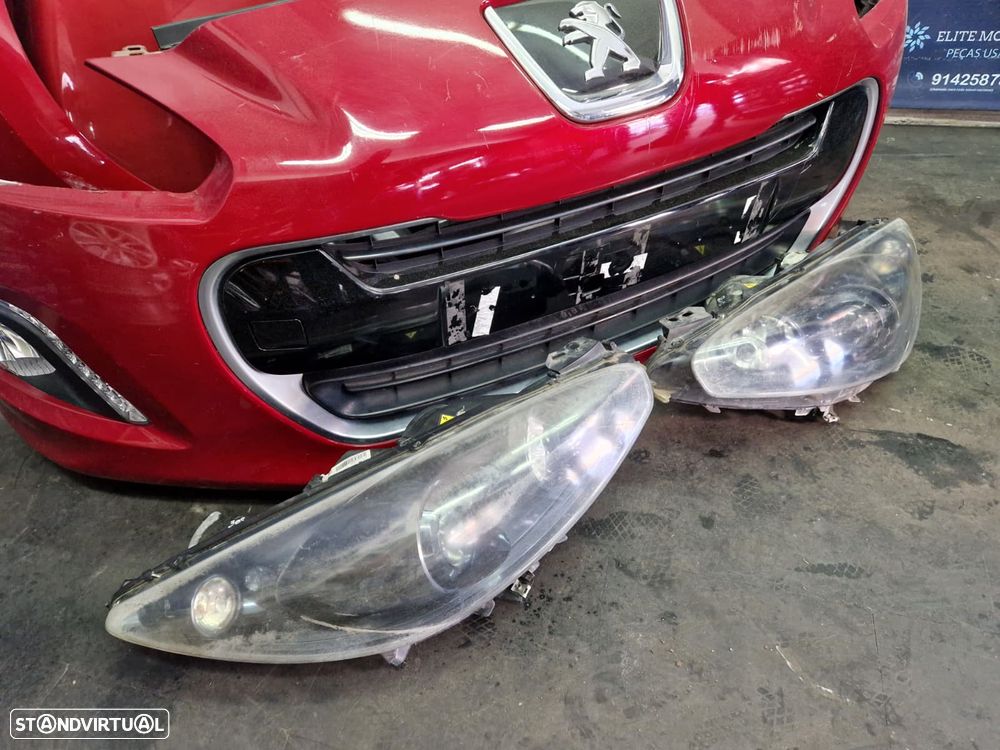 Frente completa usada PEUGEOT 308 1.6 HDI Phase II 2011 XENON capot parachoques oticas guardalamas - 5