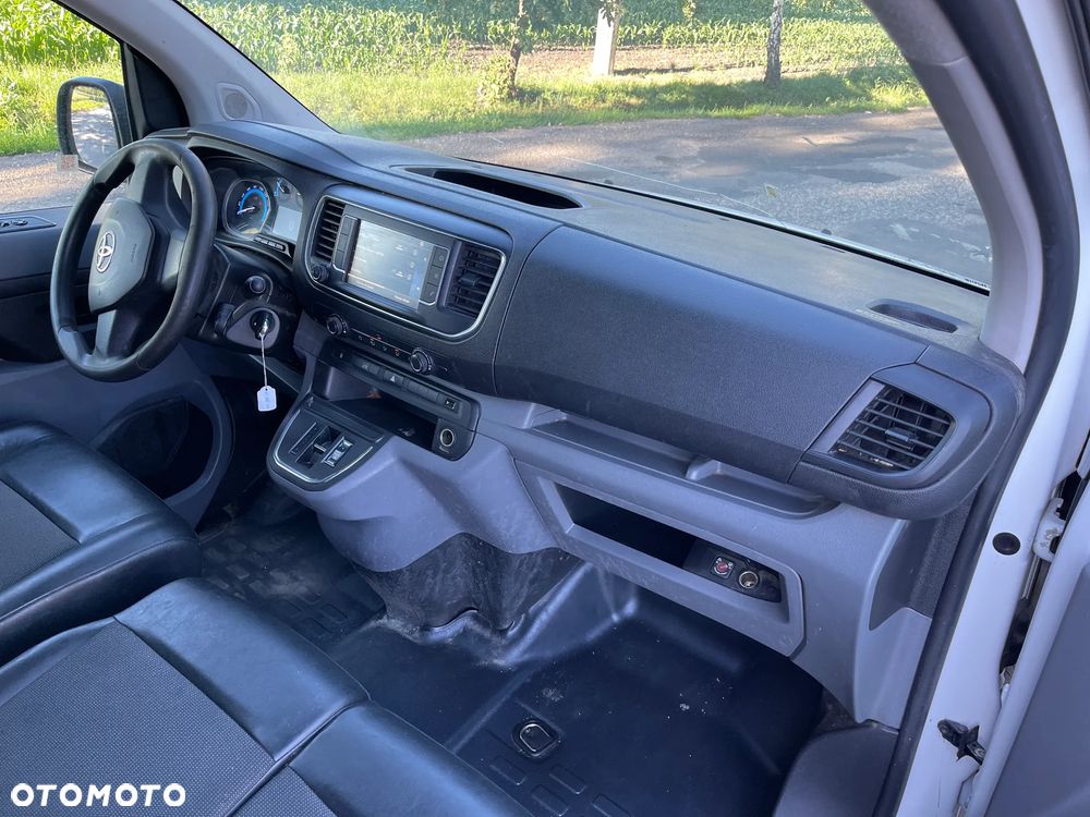 Toyota Proace Listopad 2021 ROK ELEKTRYCZNY 100% PEŁEN ELEKTRYK LONG DŁUGI 3 Osobowy BUS FURGON - 19