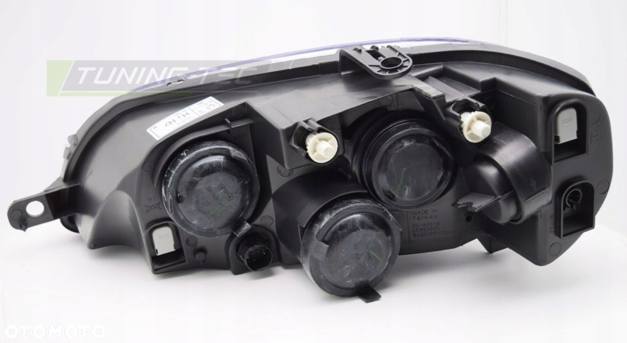 Reflektory Lampy kpl Tuning Black Czarne Fiat Punto II 2 FL Lift 2003-2010 - 2