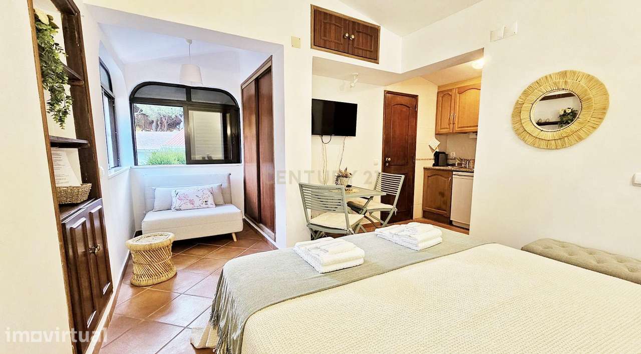 Apartamento T0 com Piscina no Condominio Aldeia das Açoteias, 2 KM da - Grande imagem: 3/15