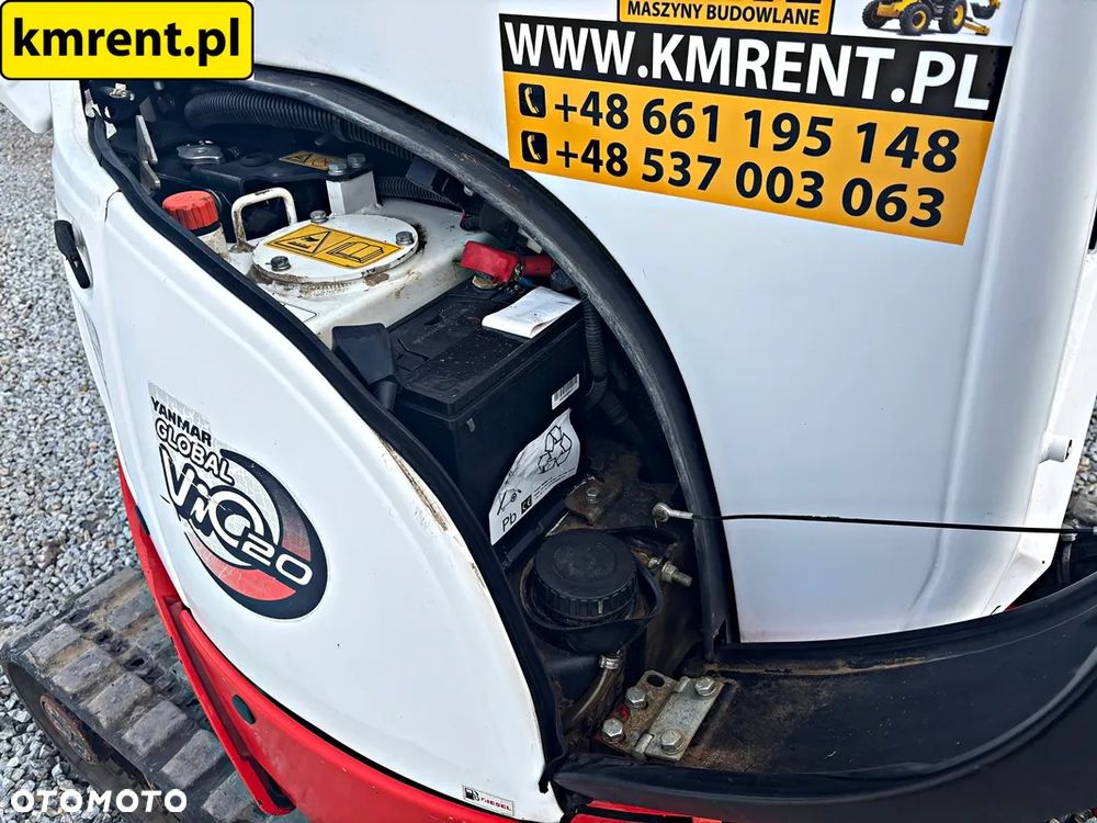 Yanmar VIO 20-4 MINI-KOPARKA 2016R | Wacker Neuson 2503, ET24, 2503, Bobcat E25, Schaeff TC25, Volvo ECR25D, Kubota KX027-4, Komatsu PC22MR-3 - 25