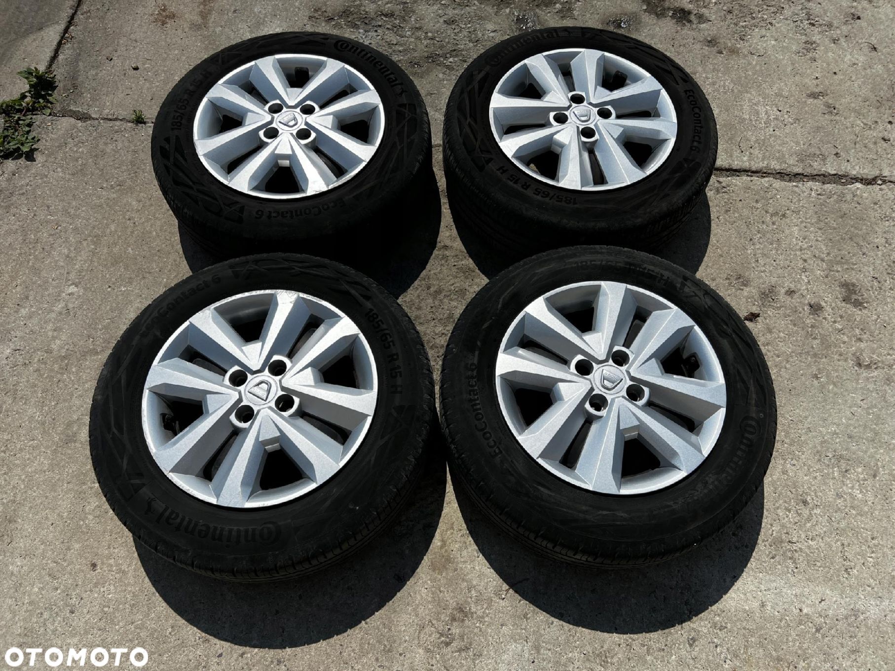 KOŁA FELGI STRUKTURALNE OPONY LETNIE DACIA SANDERO III 3 185/65 R15 - 1