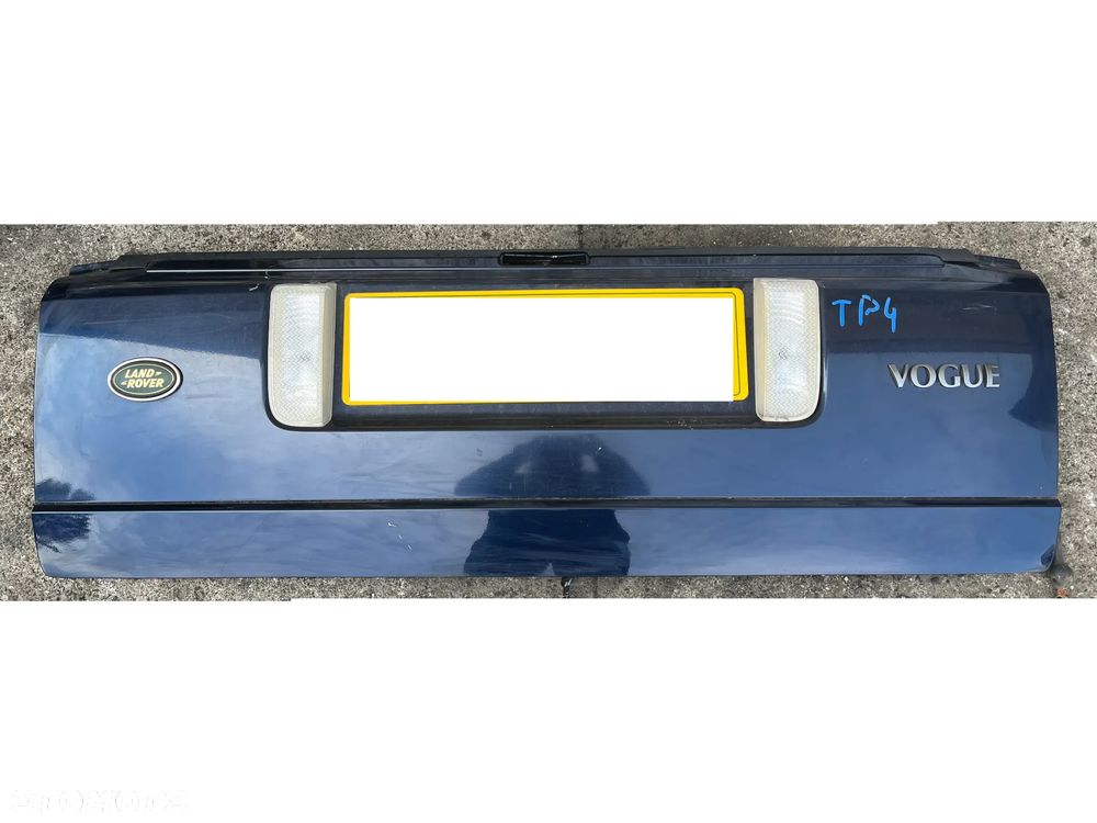 Tylna klapa dolna kod koloru LRC644 Oslo Blue Micatallic Range Rover 3 III LM L322 - 1