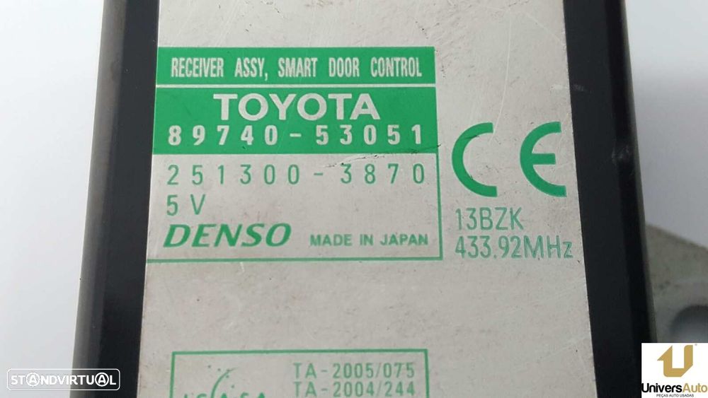 MÓDULO ELETRÓNICO LEXUS IS200 (DS2/IS2) 220D - 3