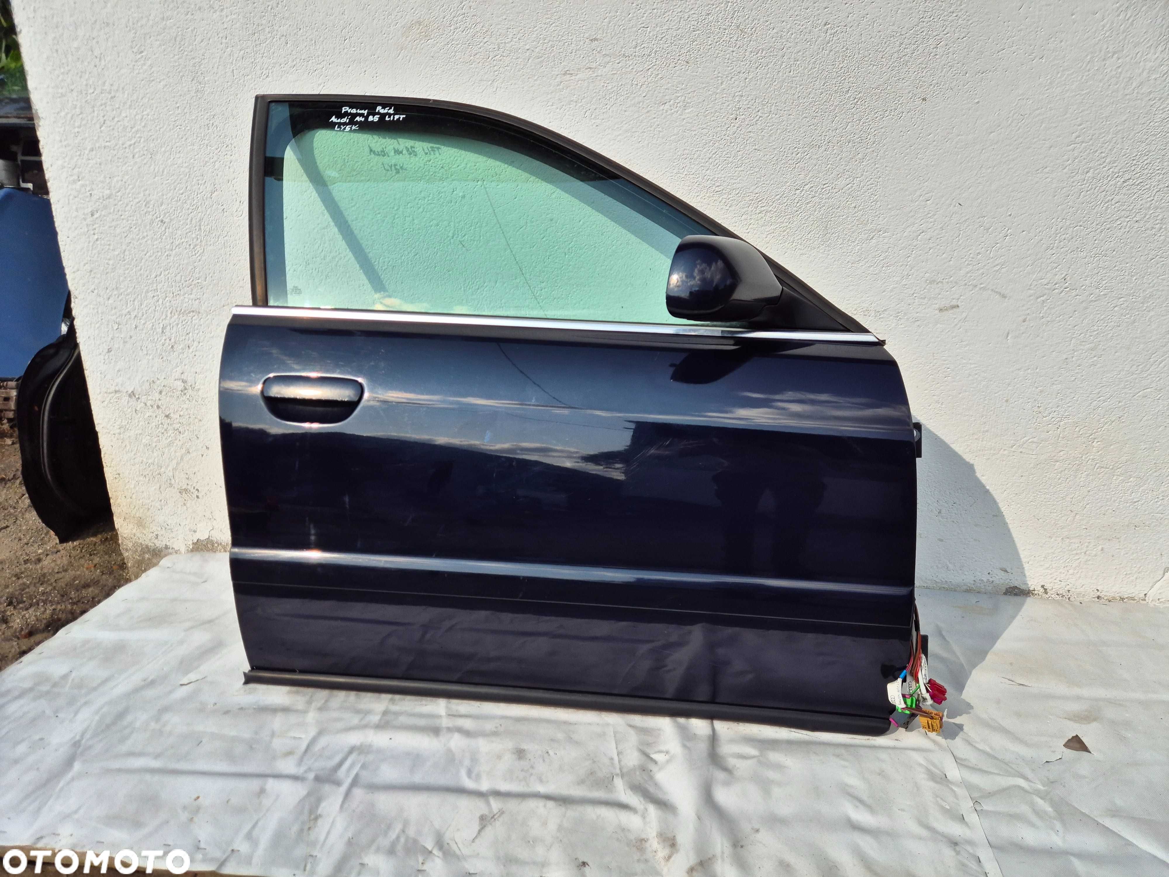 Prawe Przednie Przód Drzwi Audi A4 B5 LIFT LY5K 99-02r Kompletne - 1