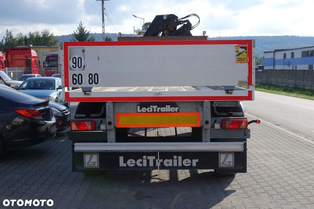 DAF XF 460 6x2 EURO6 / AUTOMAT / INTARDER / HDS X-HIDUO 188 B-2/ ZABUDOWA SKRZYNIA BURTOWA + PRZYCZEPA LECITRAILER - 5