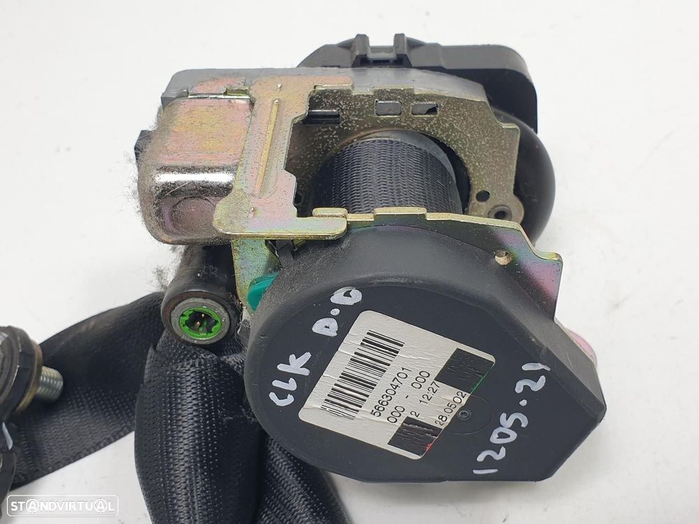 CINTO SEGURANÇA FRONTAL DIREITO MERCEDES-BENZ CLK DESCAPOTAVEL 1998 - 3