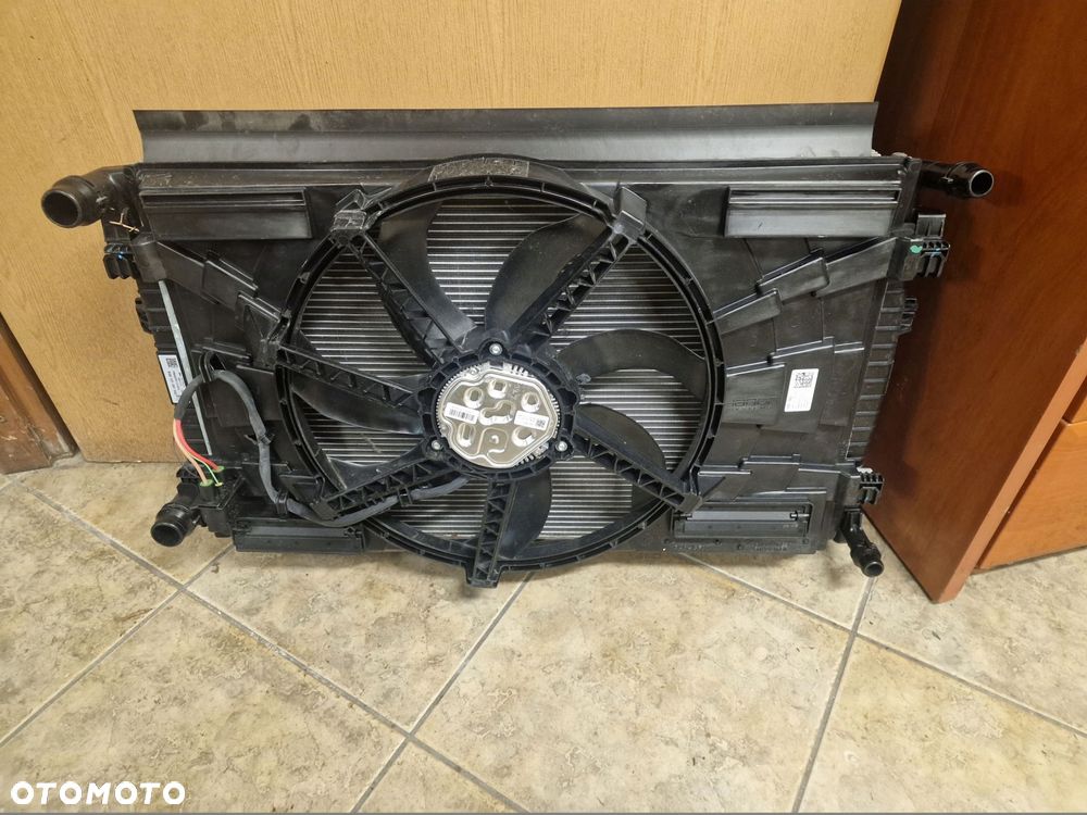 komplet chłodnic wentylator vw audi 5q0121251gq - 1