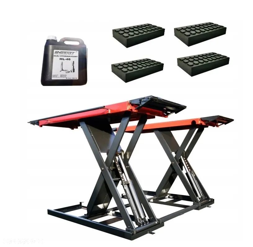 Podnośnik Nożycowy Warsztatowy  Mobilny 4000kg  PX-4000XU 120CM Normet 230 lub 400V - 2