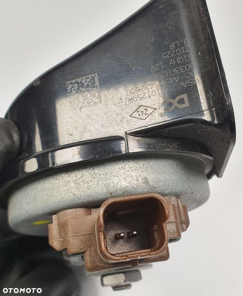 SYGNAŁ KLAKSON RENAULT TWINGO III 256101259R A4535422600 - 4
