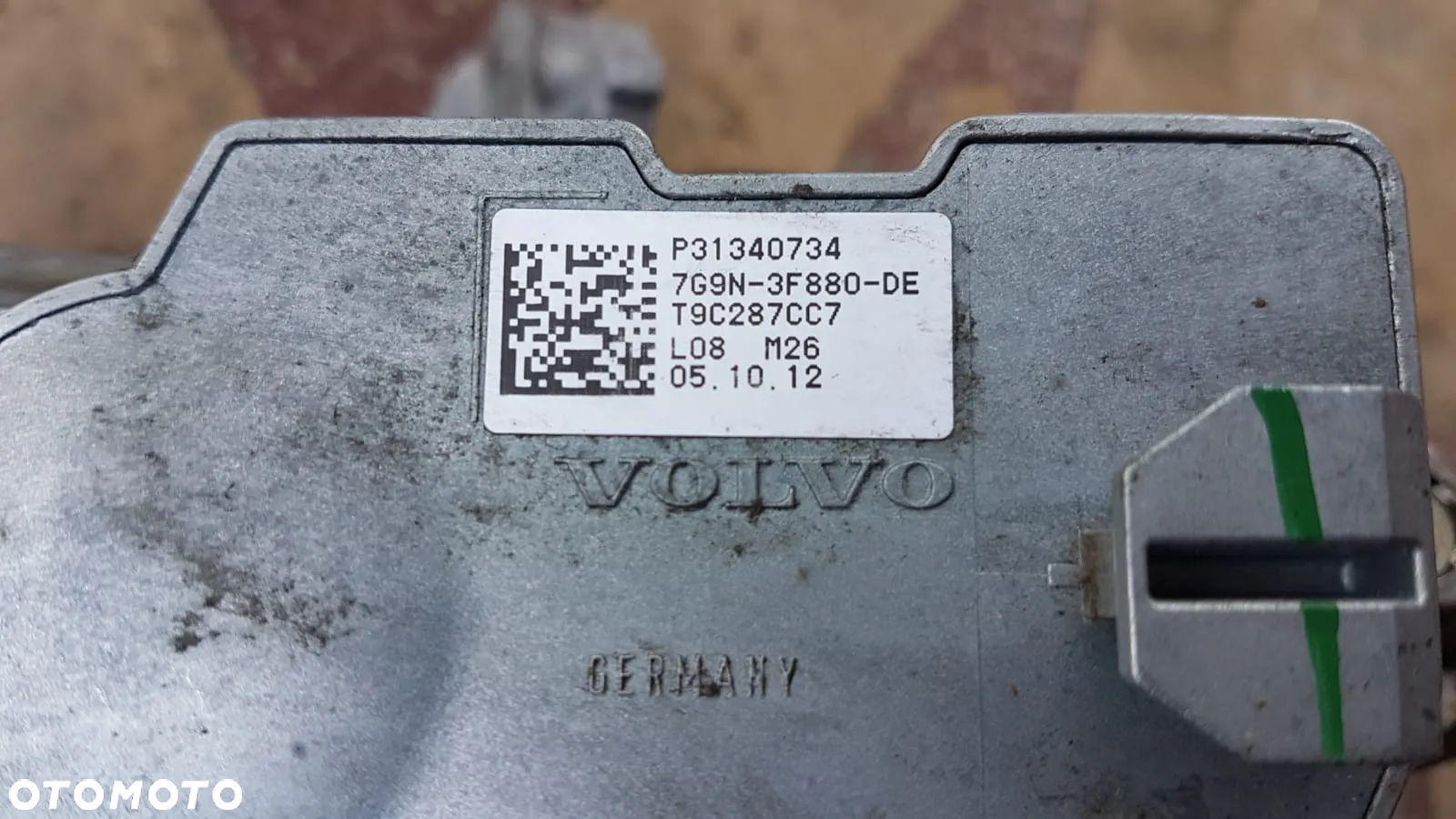 VOLVO XC60 V70 KOLUMNA KIEROWNICZA BLOKADA 31340734 - 3