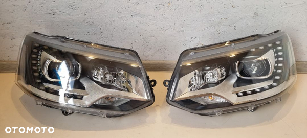 Lampa przód Bi XENON LED DRL prawa lewa VW T5 LIFT '09-'15