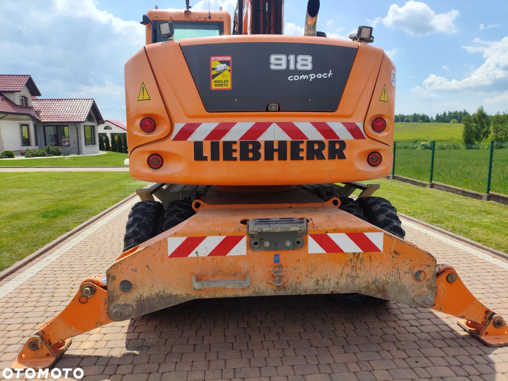 Liebherr A 918 COMPACT / BEZ DPF I ADBLUE / SPROWADZONA / KOPARKA KOŁOWA / 10 000 MTG / KOMPLET ŁYŻEK / - 4