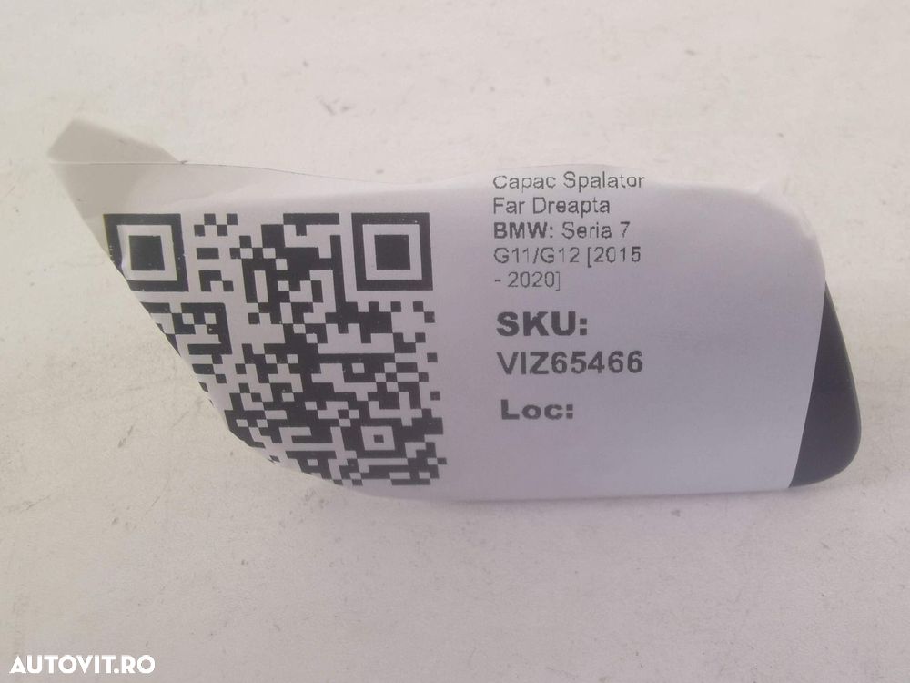 Capac Spalator Far Dreapta BMW Seria 7 G11/G12 2015 2016 2017 2018 201 - 4
