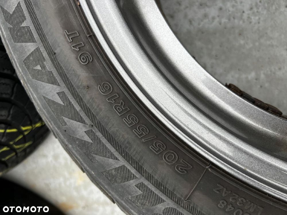 KOŁA FELGI OPONY ZIMOWE VW GOLF V VI 205/55 R16 - 8
