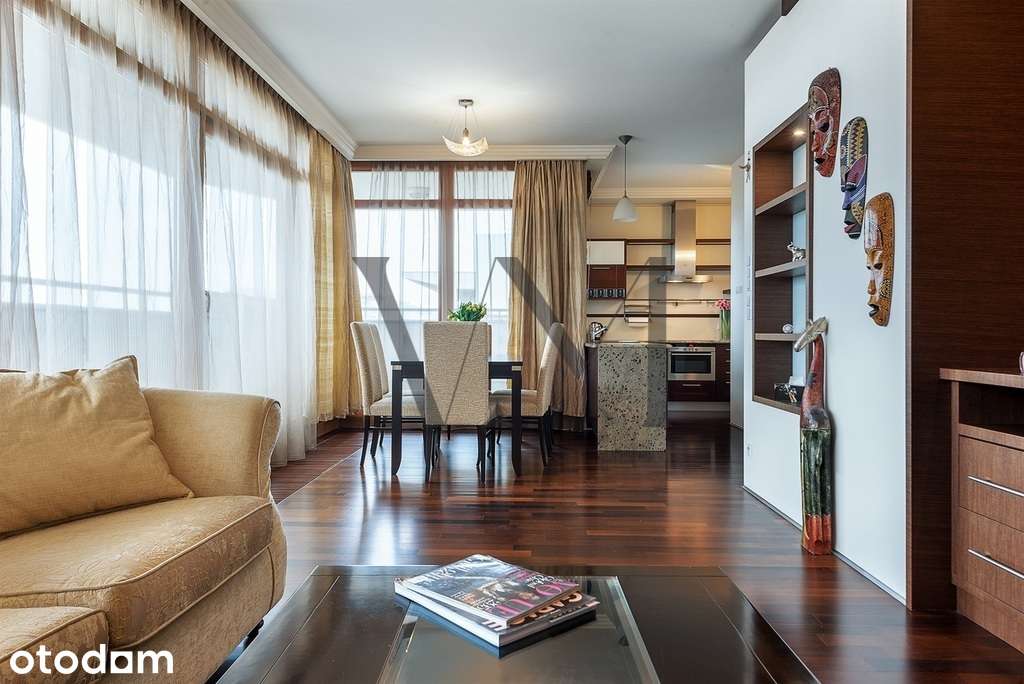 Apartament 68 m2, dwa pokoje, Powsińska, Mokotów.