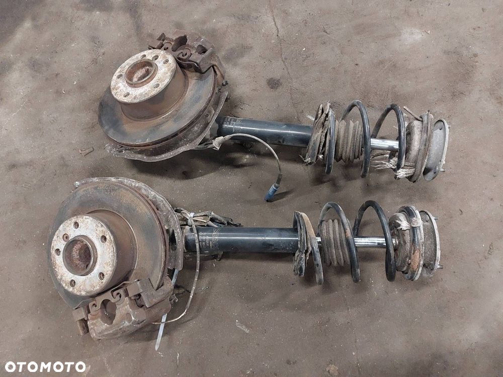 AMORTYZATOR SPRĘŻYNA ZWROTNICA LEWY PRZÓD PRAWY PRZÓD BMW E39 520i 2.0 24V - 1