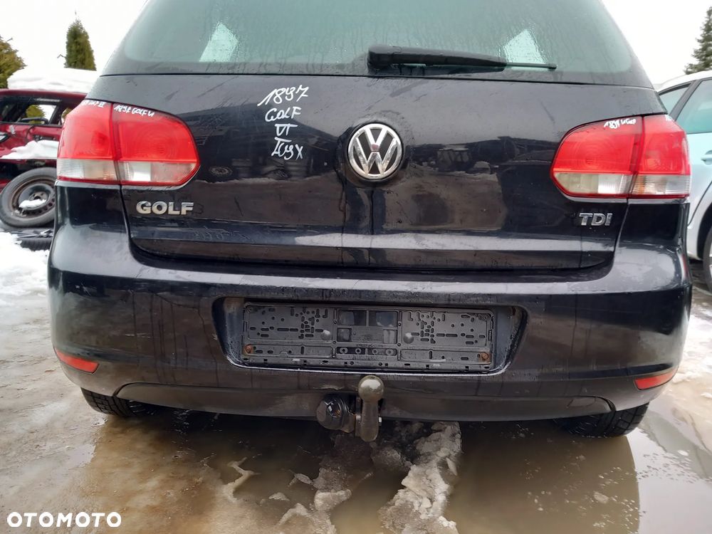 VW GOLF VI ZDERZAK TYLNY TYŁ HB KOLOR: LC9X - 2