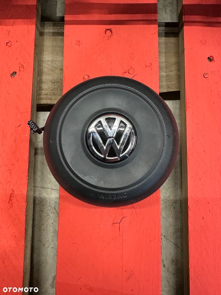 DESKA ROZDZIELCZA konsola kokpit pulpit poduszki airbag pasy KOMPLET ORYGINALNY Golf 7 GTE - 4