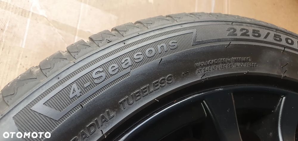 Alufelgi z oponami alusy felgi aluminiowe 5x112 R17 7.5J ET42 225/50 R17 Audi A6 C6 KBA 48605 - 16