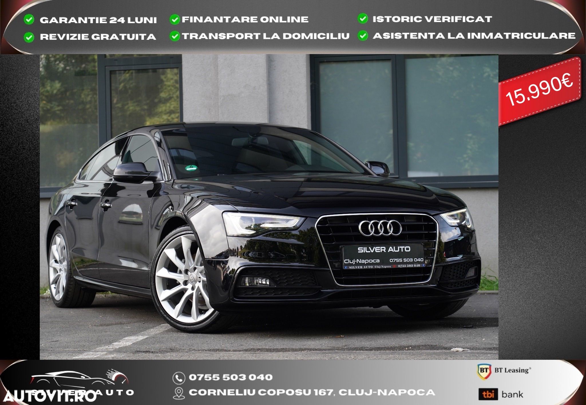 Audi A5 Sportback 2.0 TDI ultra sport - 1
