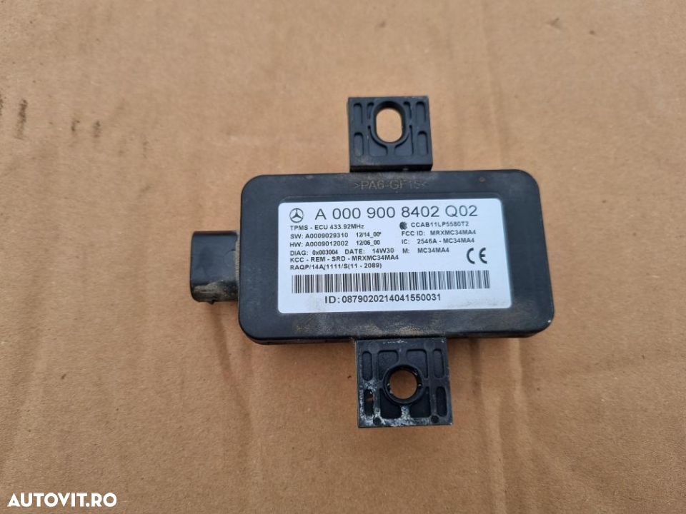 modul presiune roti mercedes gla w156, cla w117 - 1