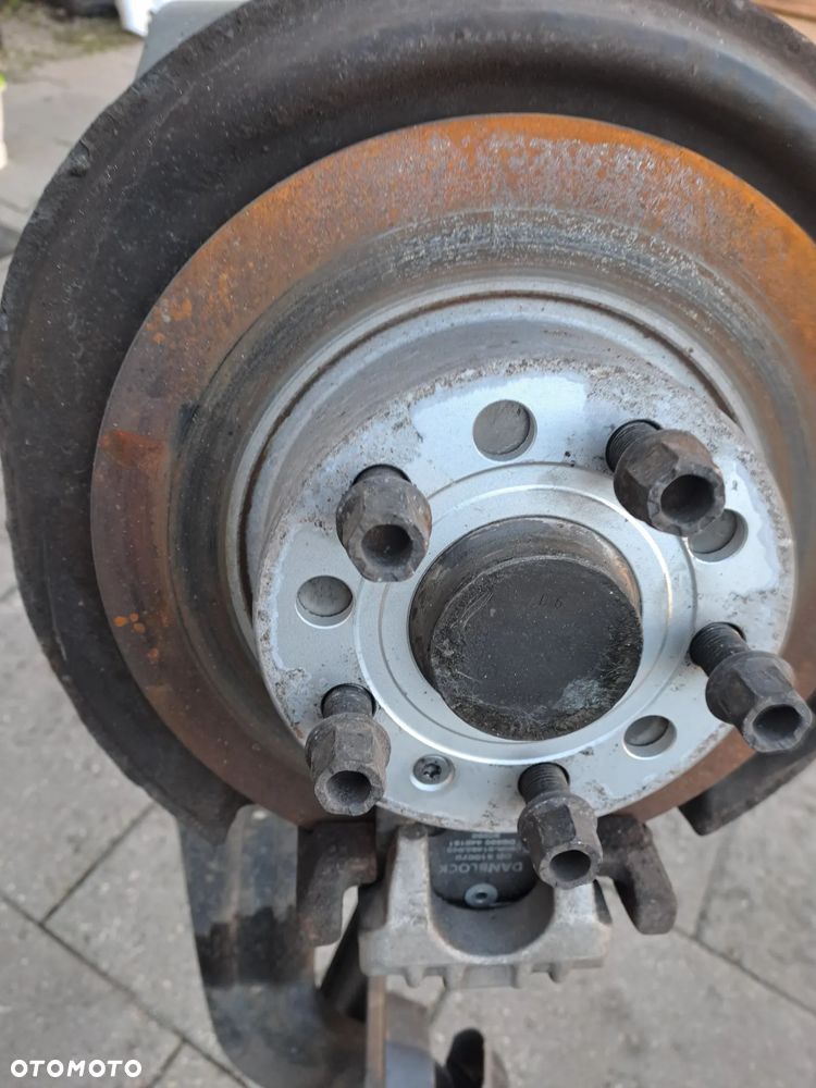 Volkswagen Touran kompletna belka tylnego zawieszenia 1K0505315BF ZDROWA !! - 9