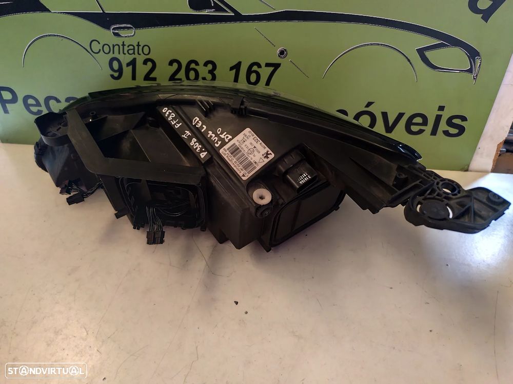 Peugeot 308 II - FAROL FULL LED DIREITO - FF830 - 7
