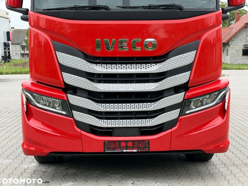 Iveco S-WAY 460 / FIRANKA / WINDA / 24 EUROPALETY / 6x2 / 3 OŚ PODNOSZONA I SKRĘTNA / SYPIALKA / AUTOMAT / 2021 ROK / SPROWADZONY - 14