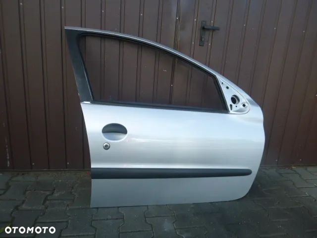 DRZWI PRAWY PRZÓD PRAWE PRZEDNIE PEUGEOT 206 5D KOMPLETNE - 4