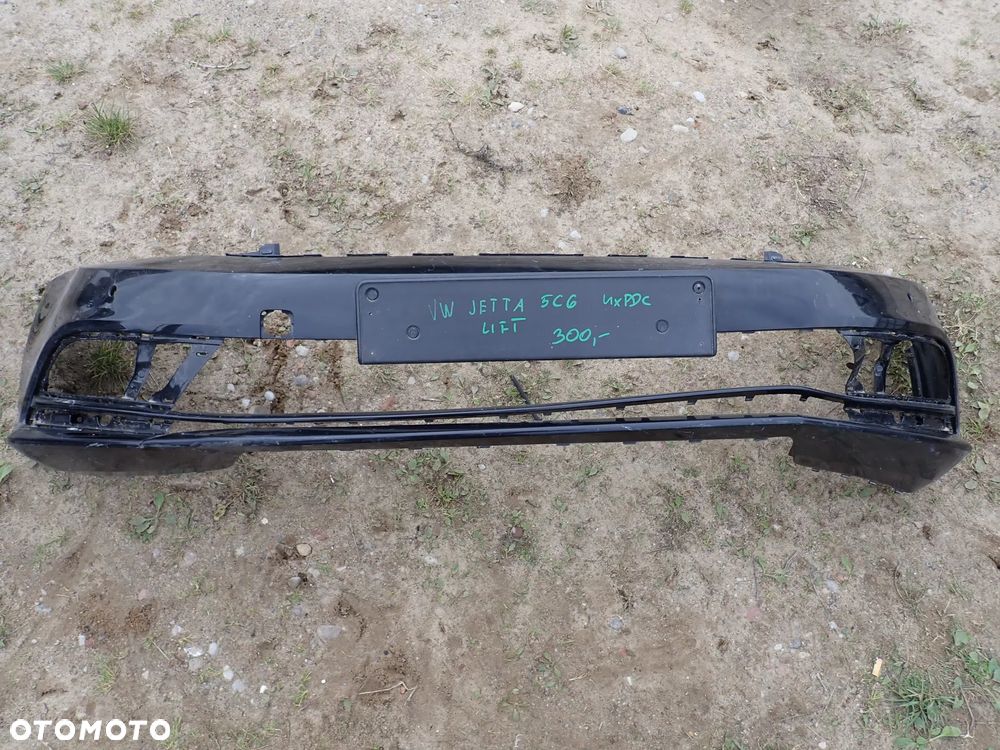 VW JETTA 5C6 ZDERZAK PRZÓD PRZEDNI 4xPDC