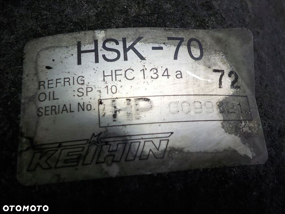 HONDA JAZZ III 1.2 16V B ORG SPRĘŻARKA POMPA KLIMATYZACJI HSK-70 - 4