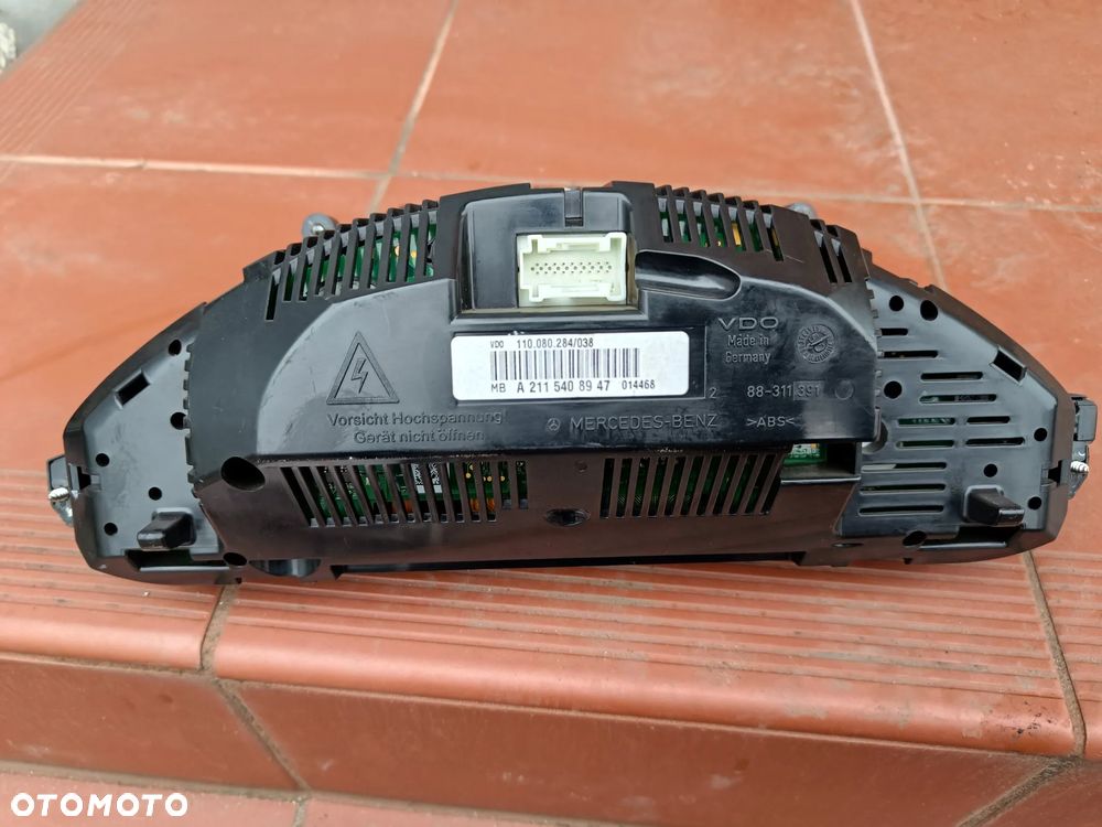 MERCEDES W211 DIESEL LICZNIK ZEGARY EU AVANTGARDE A2115408947 - 3