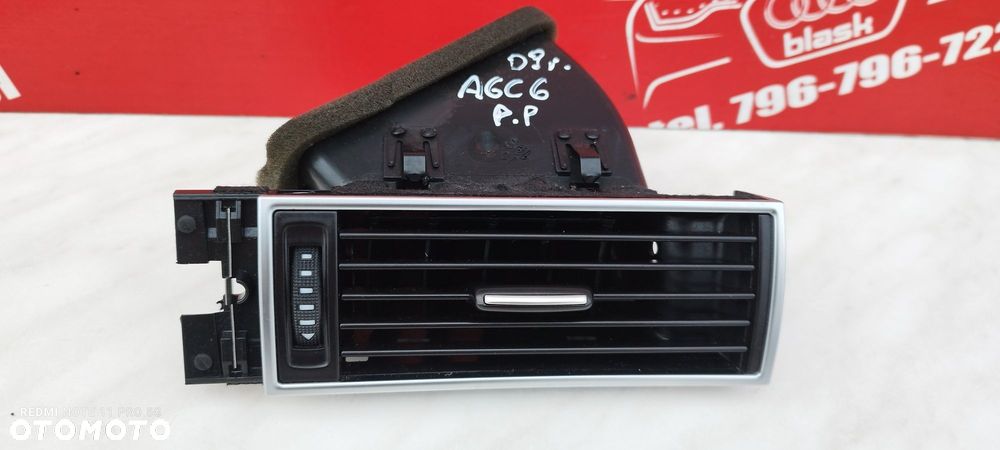Kratka Boczna Nawiewu Kokpitu Audi A6 C6 2009 Części Blask Gołdap - 8