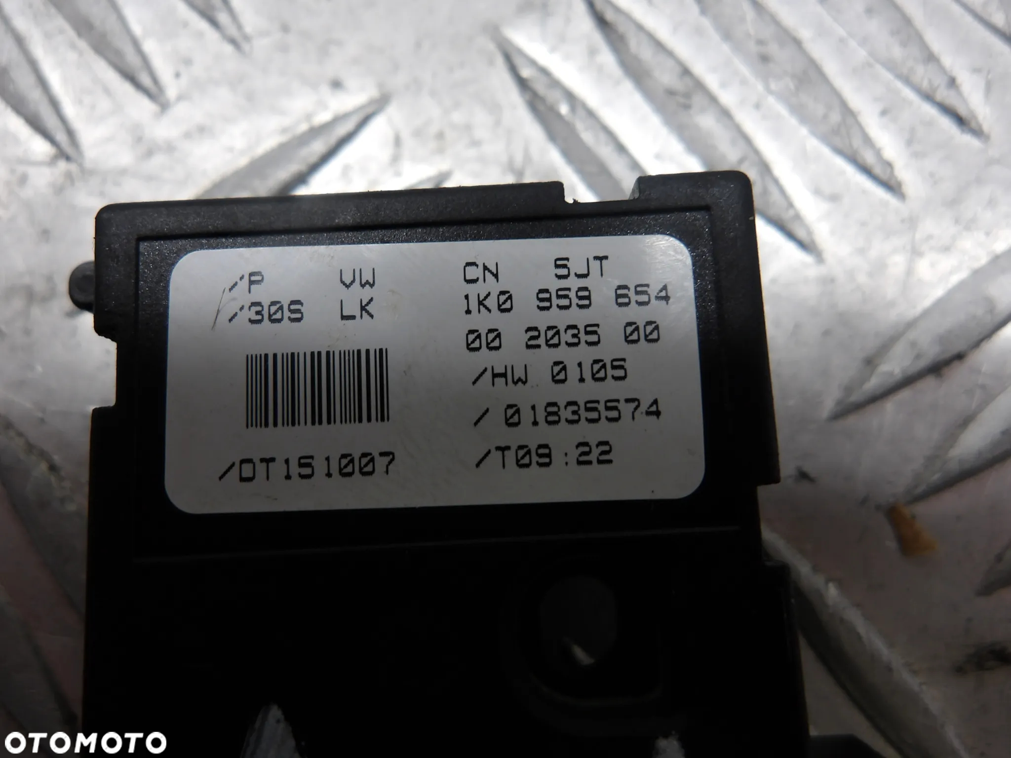 VW JETTA V 05-10 CZUJNIK KATA KIEROWNICY 1K0959654 - 4