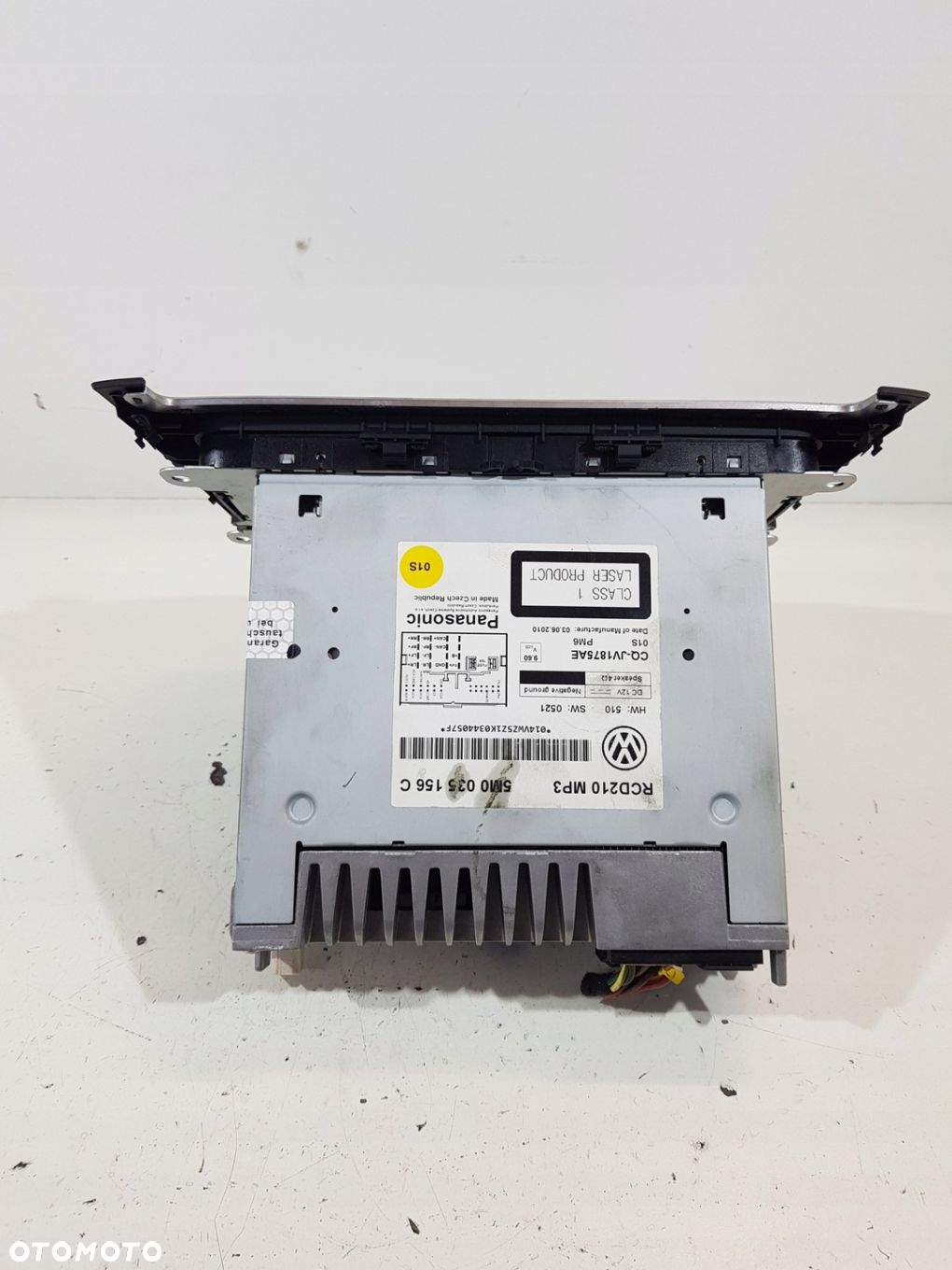 RADIO VW POLO V GOLF 1.6 TDI 5M0035156C - 3